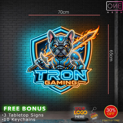 TRON GAMING| LED Neon Sign