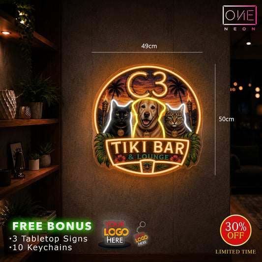 TIKI BAR| LED Neon Sign