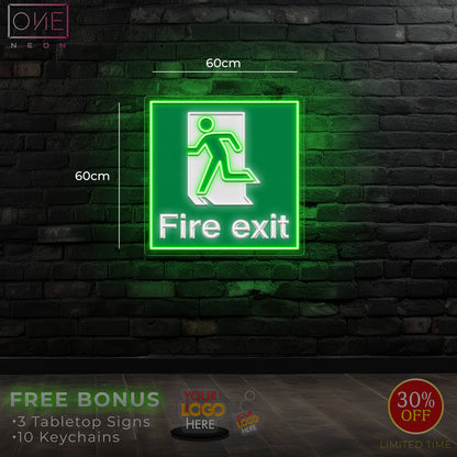 Fire Exit | LED Neon Sign