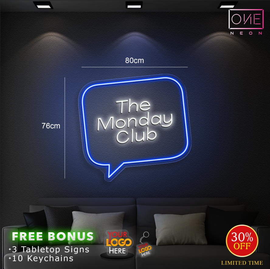 The Monday Club | LED Neon Sign