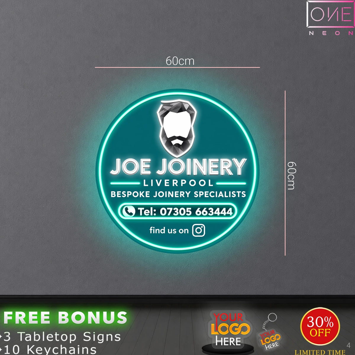 Joe Joinery liverpool | Led Neon Sign
