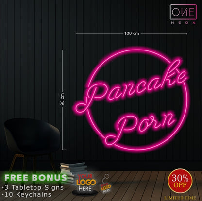 Pancake porn | Led Neon Sign