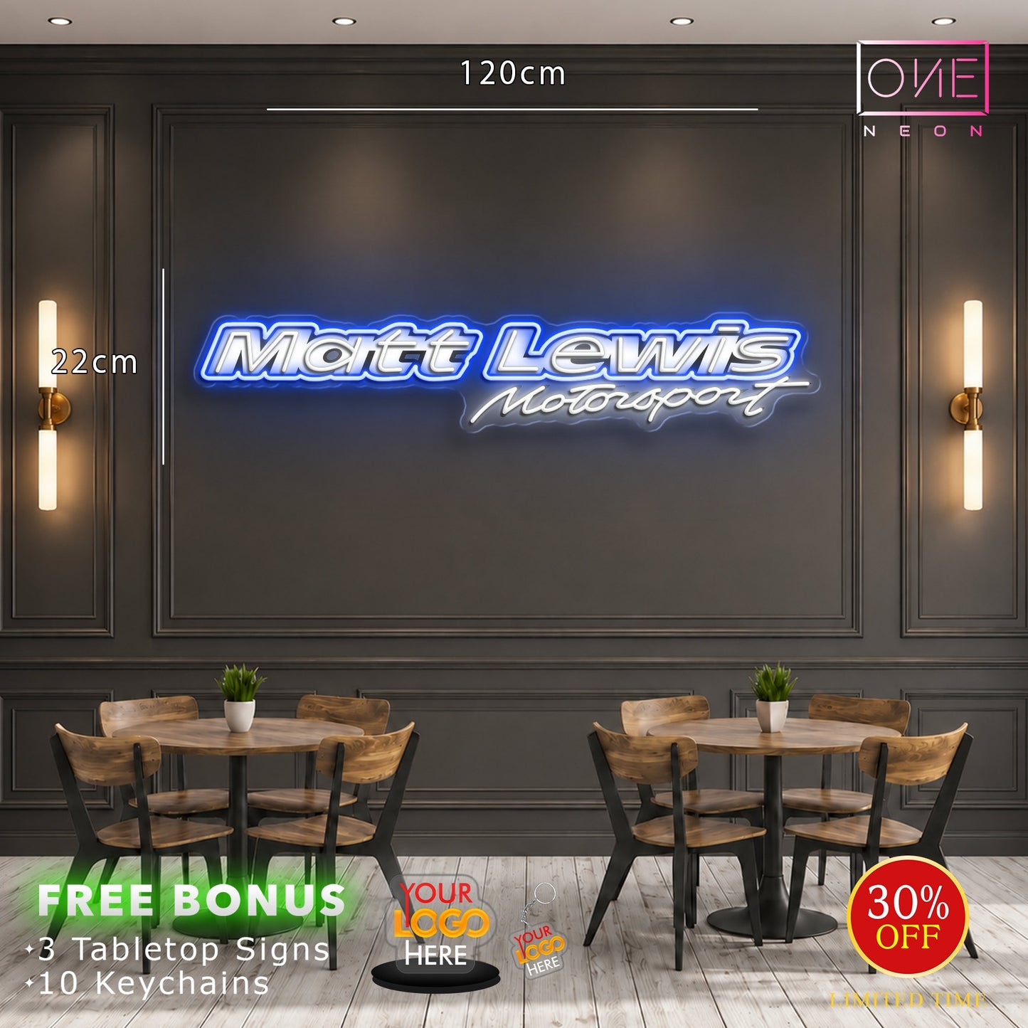 Matt Lewis motorsport | Led Neon Sign