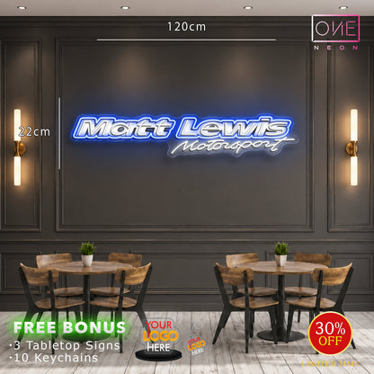 Matt Lewis motorsport | Led Neon Sign
