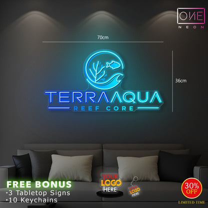 TerraAqua reef core | Led Neon Sign