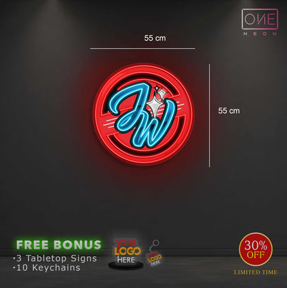 JW logo | Led Neon Sign