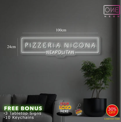 Pizzeria Nicona Neapolitan | Led Neon Sign