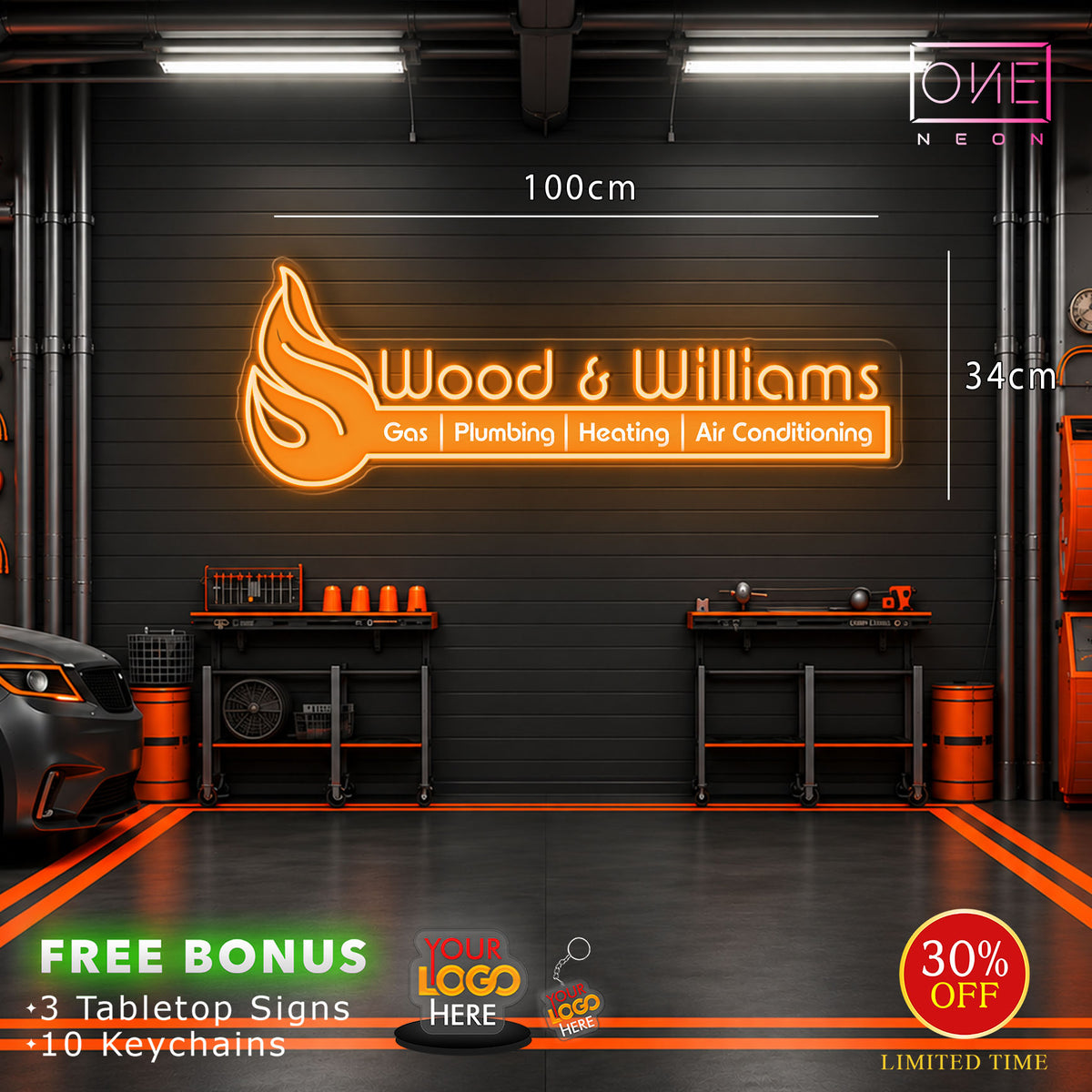 Wood & Williams | LED Neon Sign