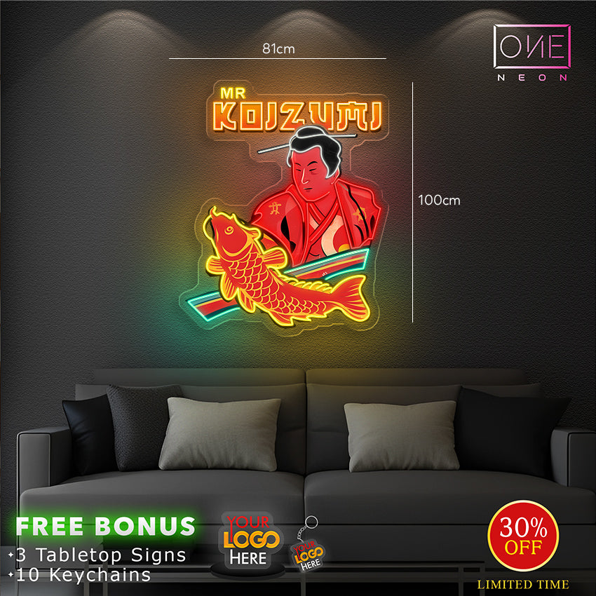 Mr. Koi | LED Neon Sign