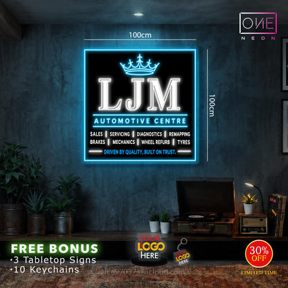 LJM AUTOMOTIVE CENTRE | LED Neon Sign
