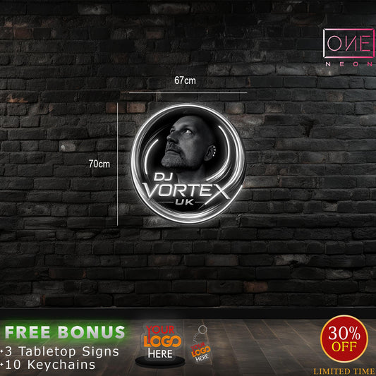 DJ Vortex UK | Led Neon Sign