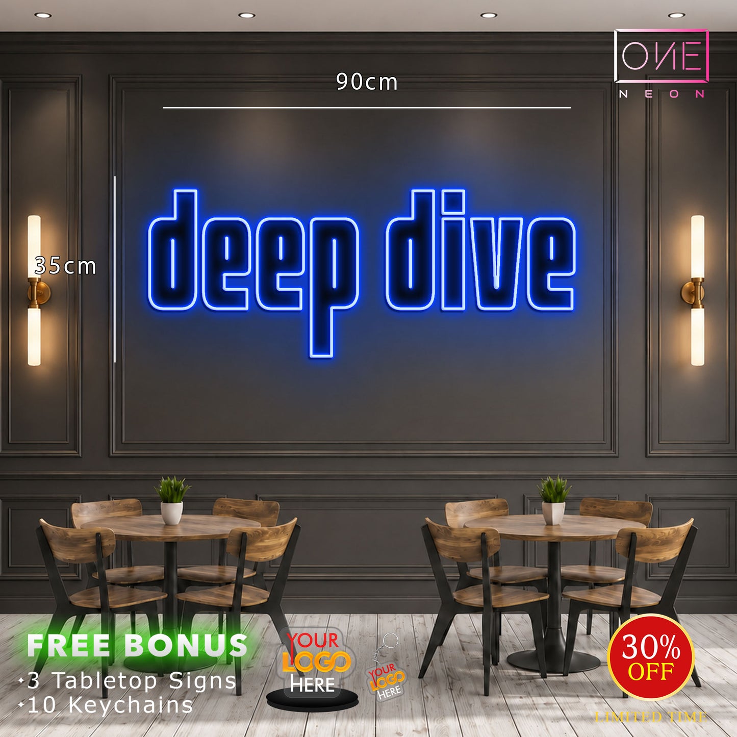 deep dive | LED Neon Sign (2 signs)