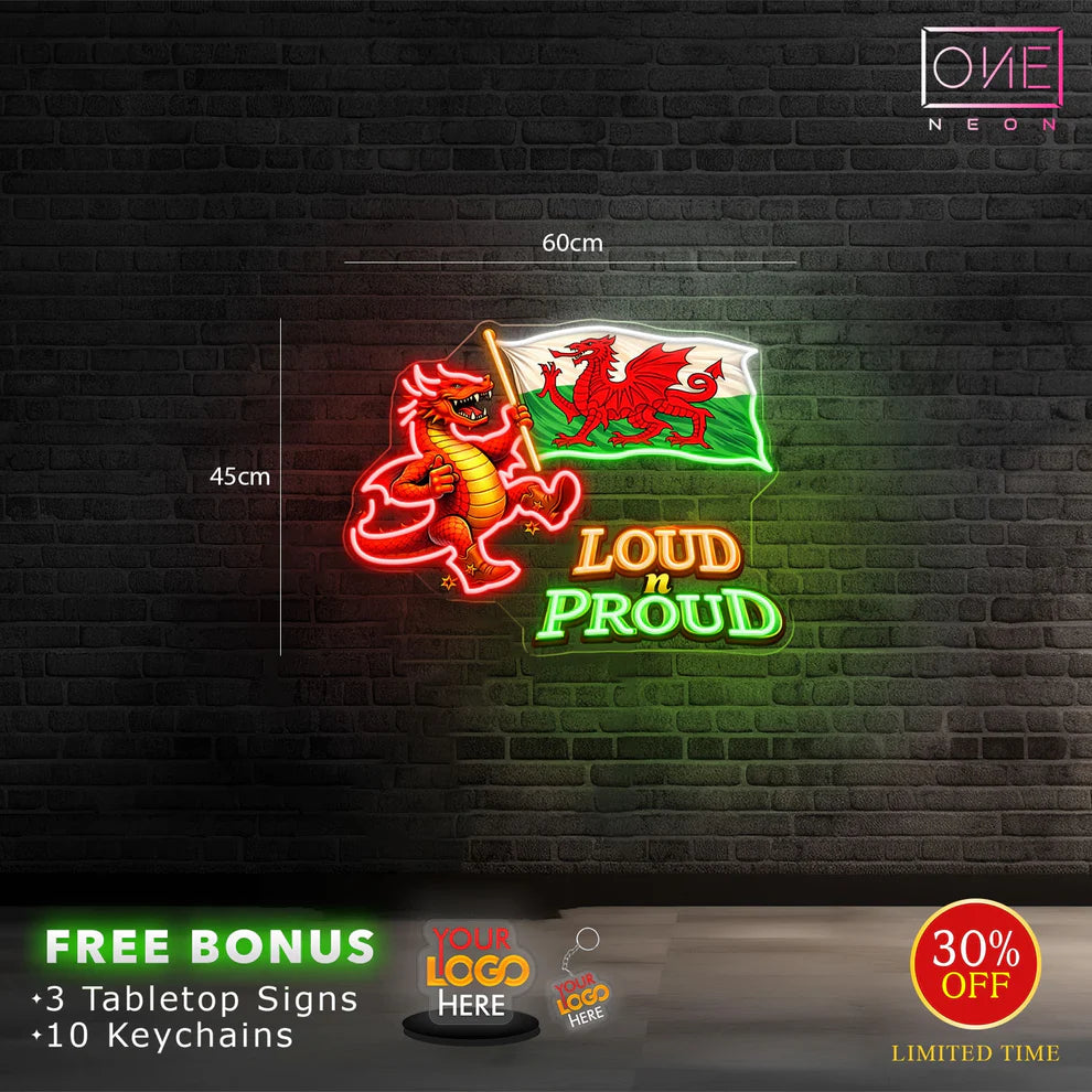 Loud n poud  | LED Neon Sign
