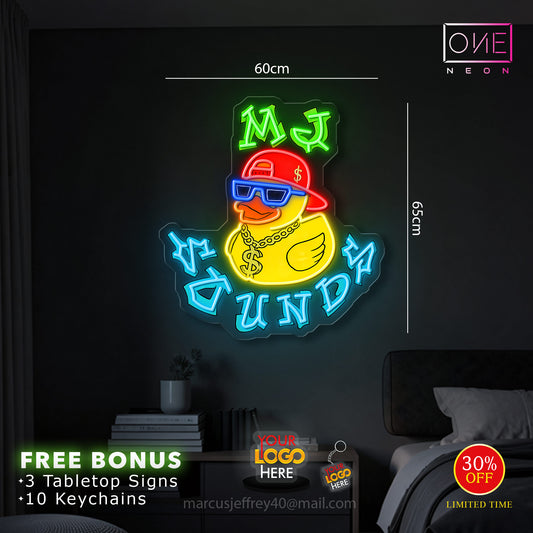 MJ SOUNDS | LED Neon Sign