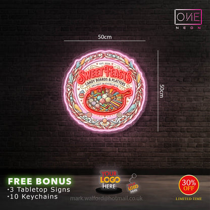 SWEET FEASTS | LED Neon Sign