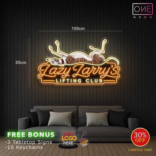LAZY LARRY'S | LED Neon Sign