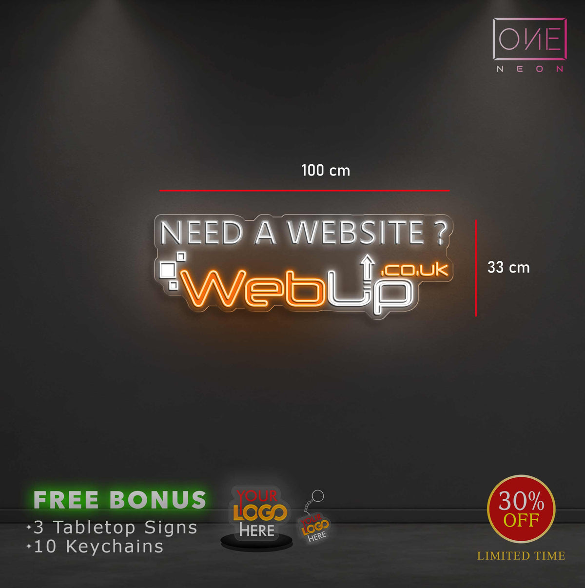 WEB UP | LED Neon Sign