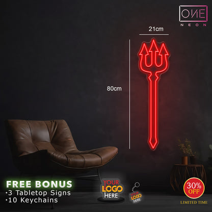 TRIDENT  | LED Neon Sign