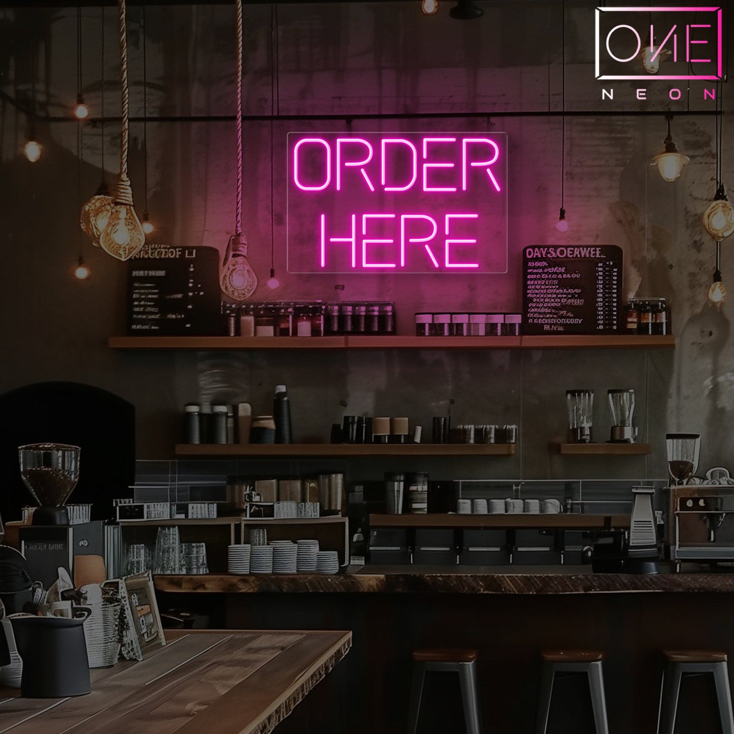 Order Here Led Neon Sign