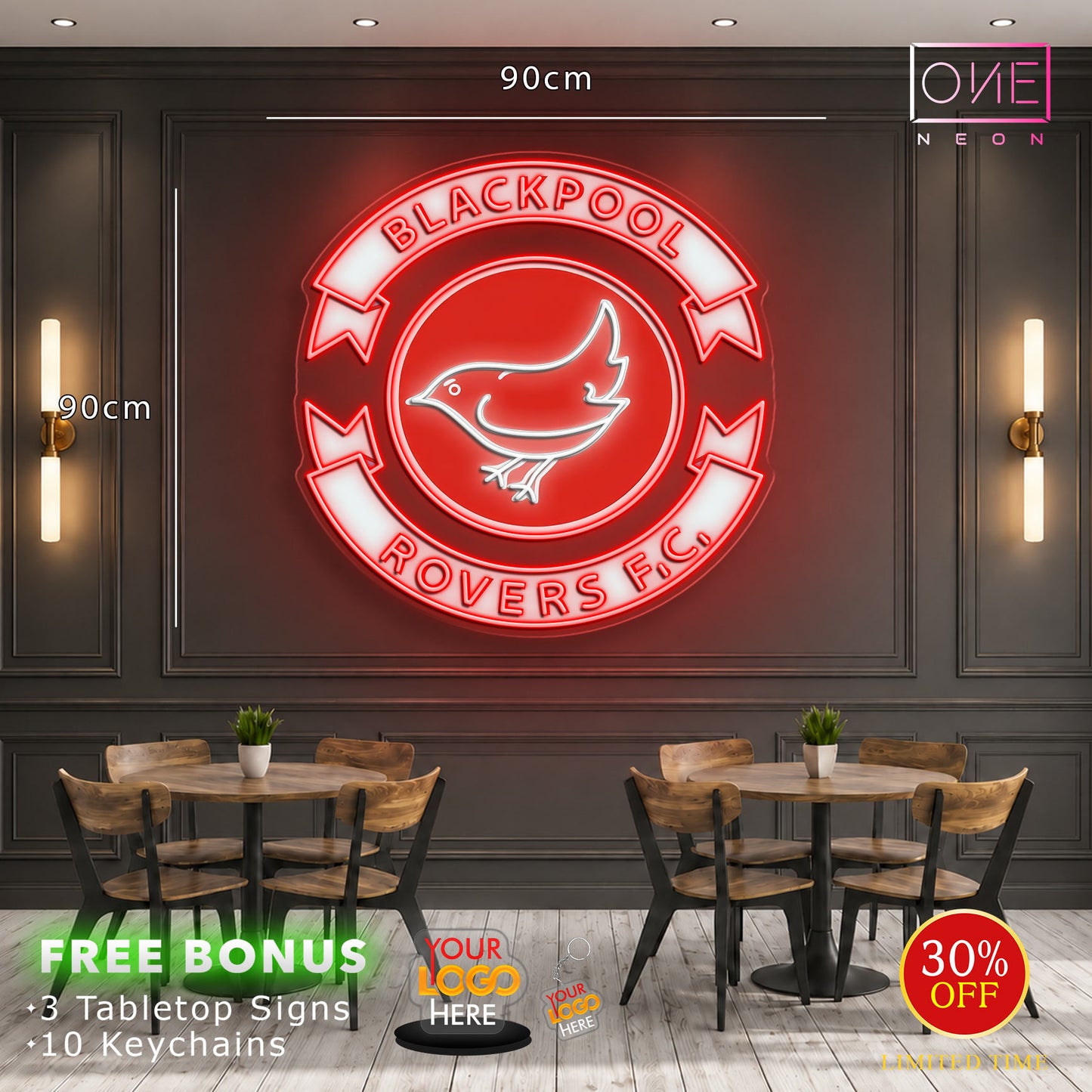 BLACKPOOL | LED Neon Sign