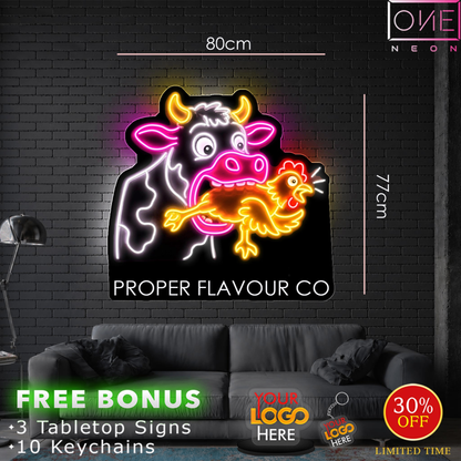 Proper flavour co | LED Neon Sign