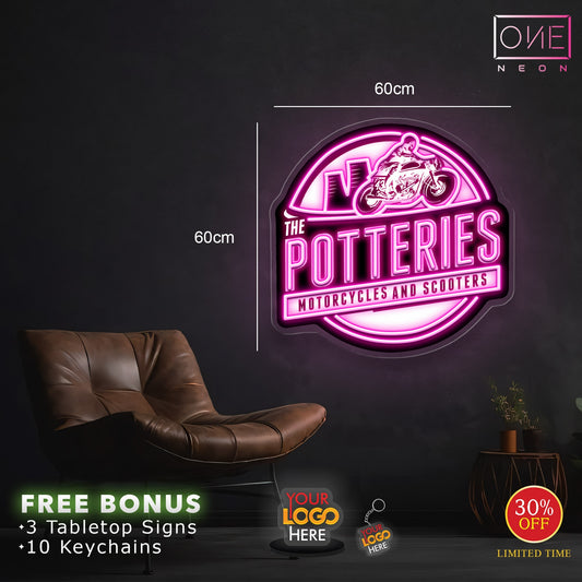 The potteries | Led Neon Sign