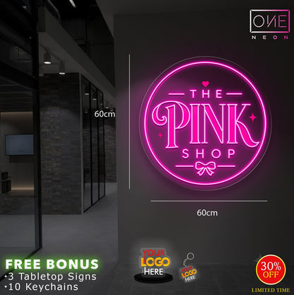 THE PINK SHOP | LED Neon Sign