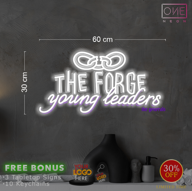 THE FORGE | LED Neon Sign (4 signs)