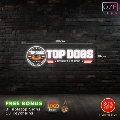 TOP DOGS | LED Neon Sign