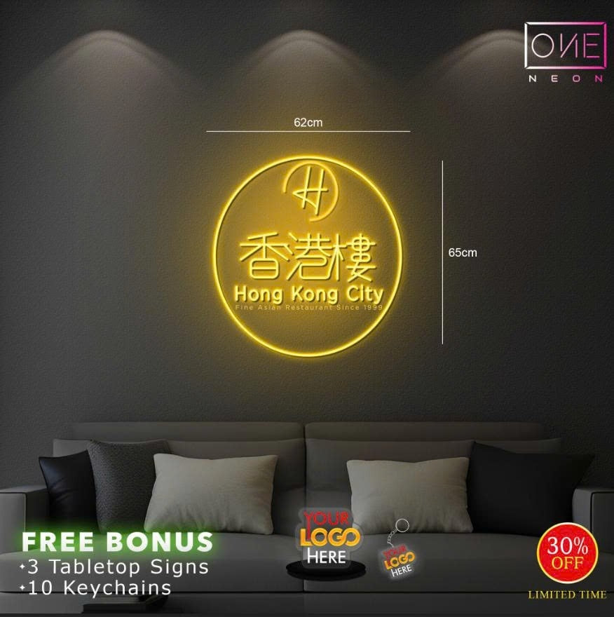 HONG KONG CITY | LED neon sign