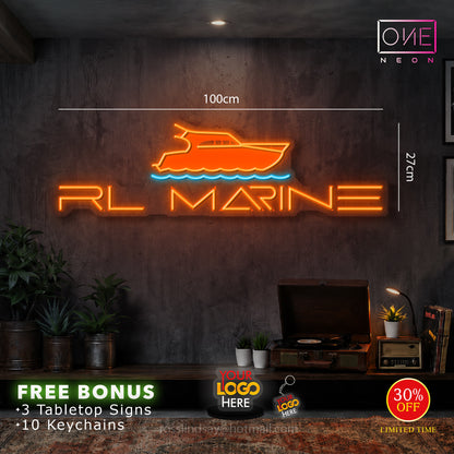 RL MARINE | LED Neon Sign