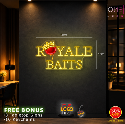 Royale baits | LED Neon Sign