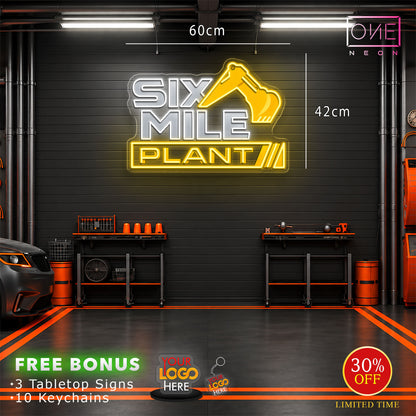 SIX MILE PLANT | LED Neon Sign