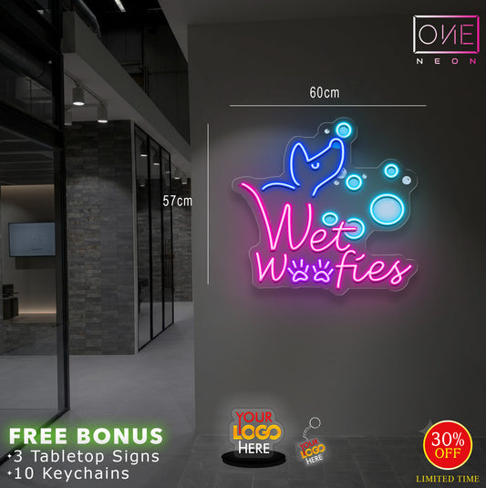 WET WOOFIES | LED Neon Sign
