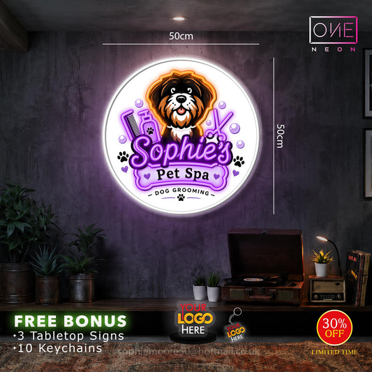 Sophie's pet spa | LED Neon Sign