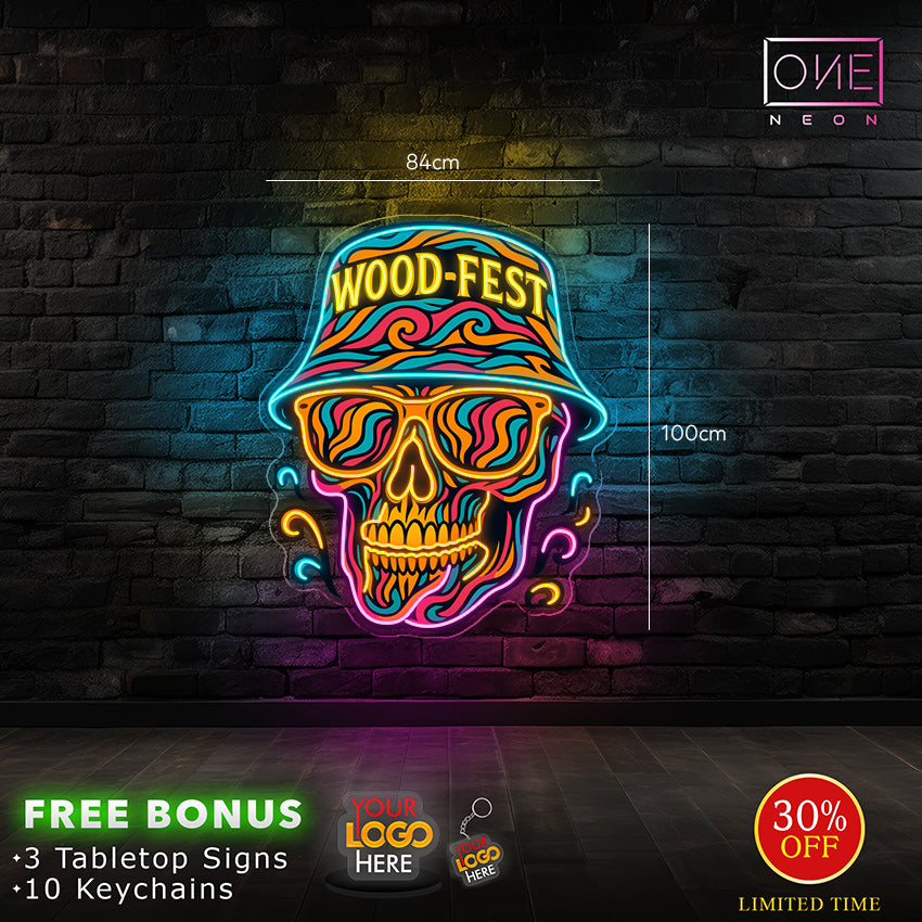 Skull ( outdoor sign) | Led Neon Sign