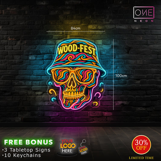 Skull ( outdoor sign) | Led Neon Sign
