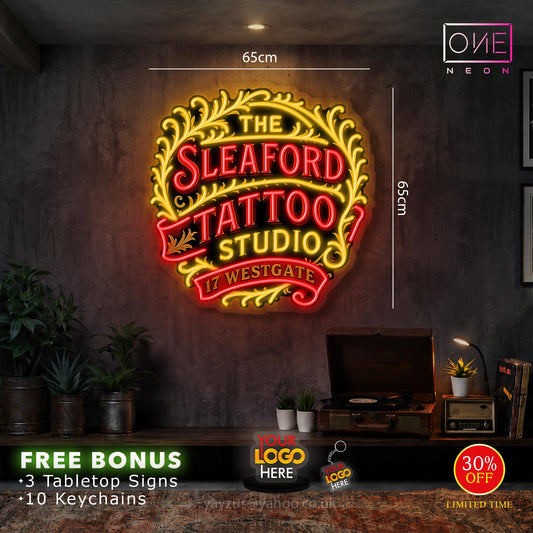 SLEAFORD TATTOO | LED Neon Sign